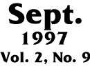 September 1997 -- Vol. 2, No. 9